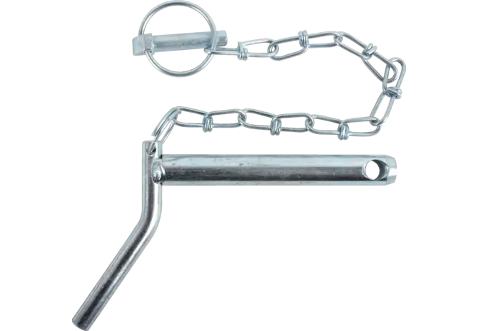Unterlenkerbolzen mit Griff, Dm 28 mm, Länge 145 mm GartenShop24 - Hochwertige Gartengeräte