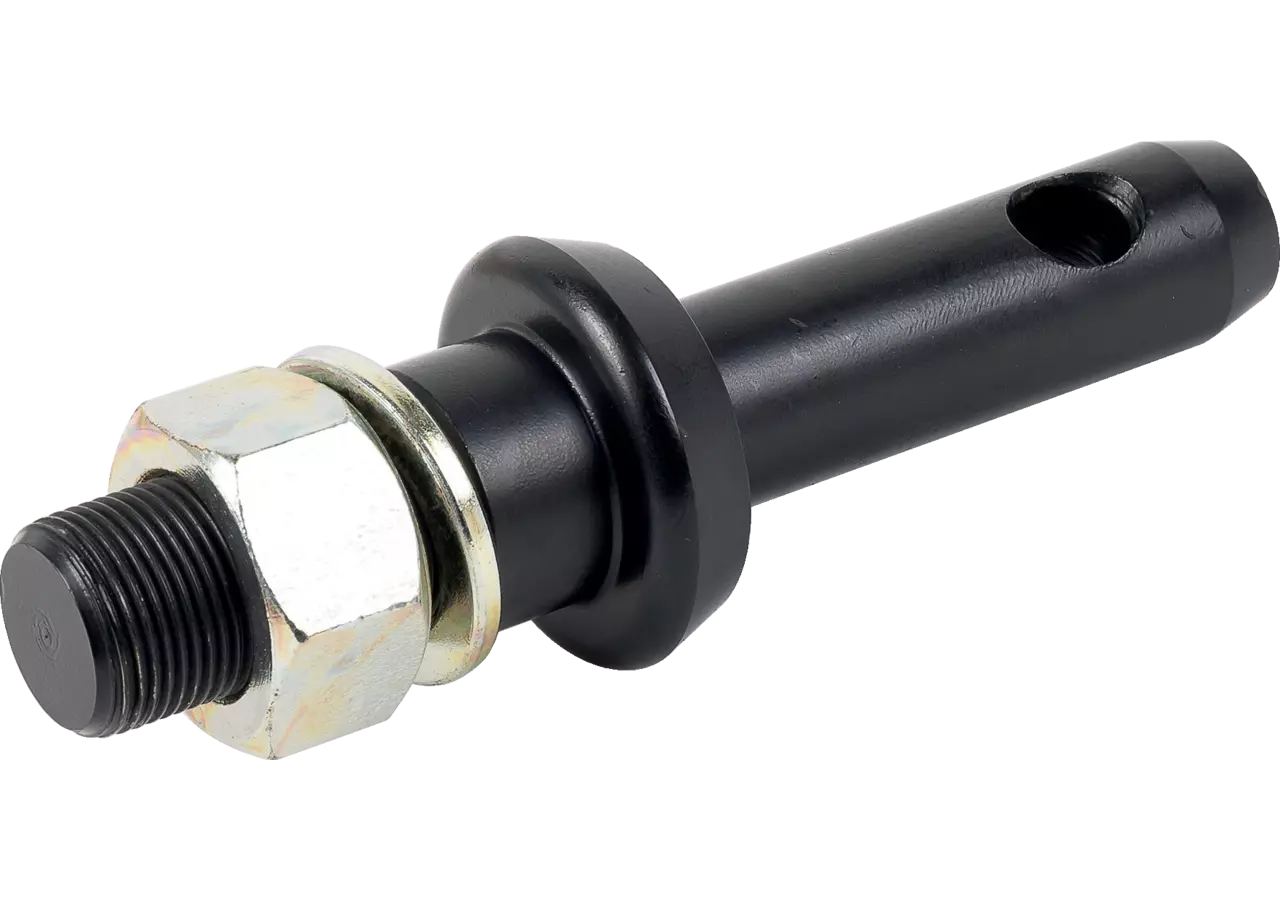 Unterlenkerbolzen gehärtet M22 x 1,5 22 mm für Dreipunktanbau, Gesamtlänge 140 mm
