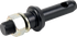 Unterlenkerbolzen gehärtet M27 x 1,5 28 mm – Maßansicht mit Lochabstand 55 mm
