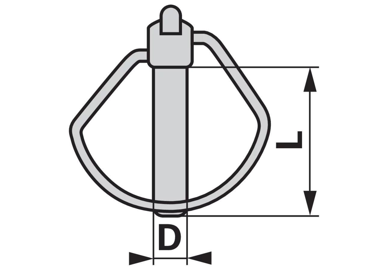 Vorstecker für Schnellkupplung Kat. 2, 11 mm GartenShop24