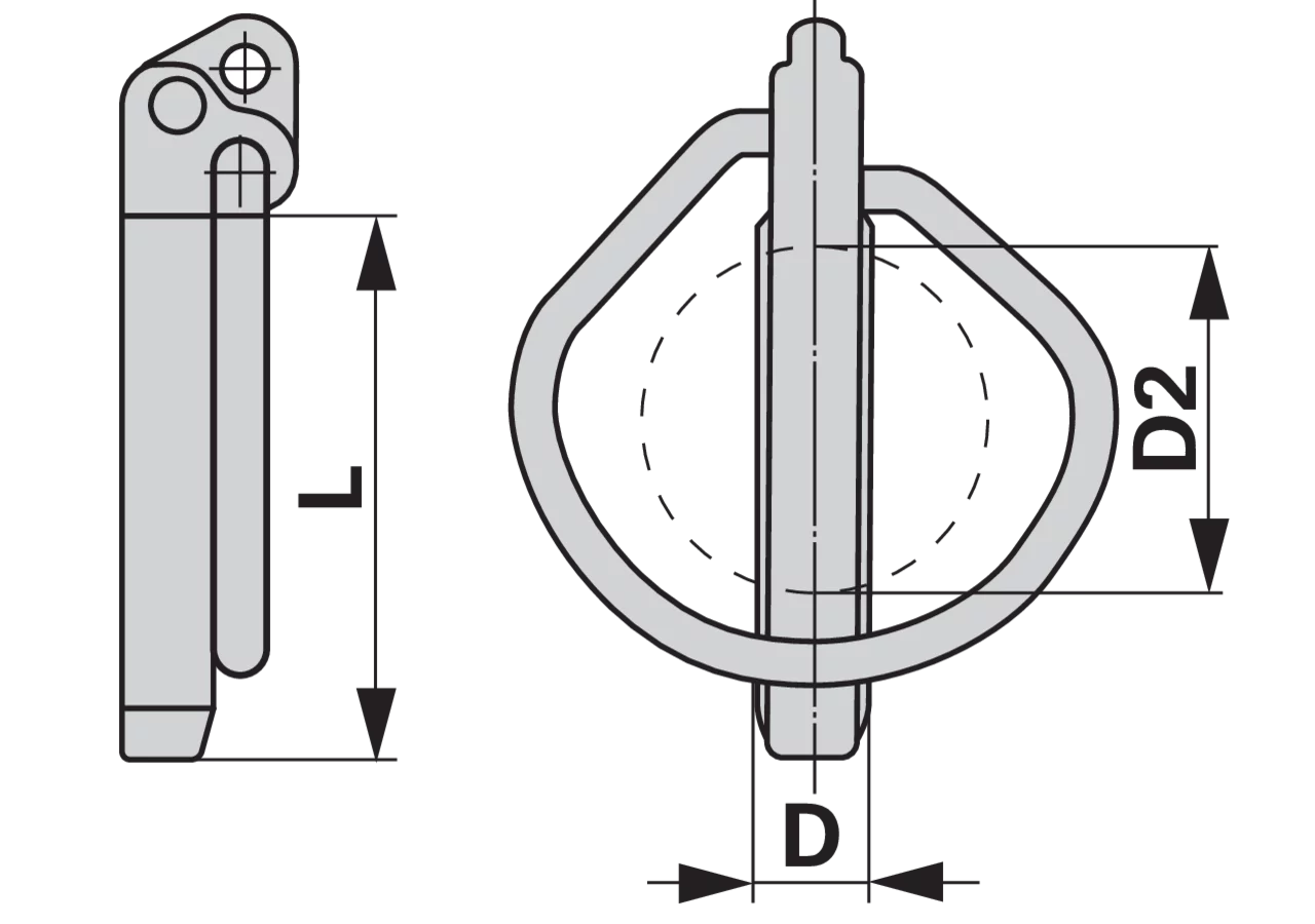 Vorstecker für Schnellkupplung Kat. 2, 11 mm GartenShop24