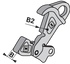 Verschlusshebel spezial, Kat. 3 CBM CBM