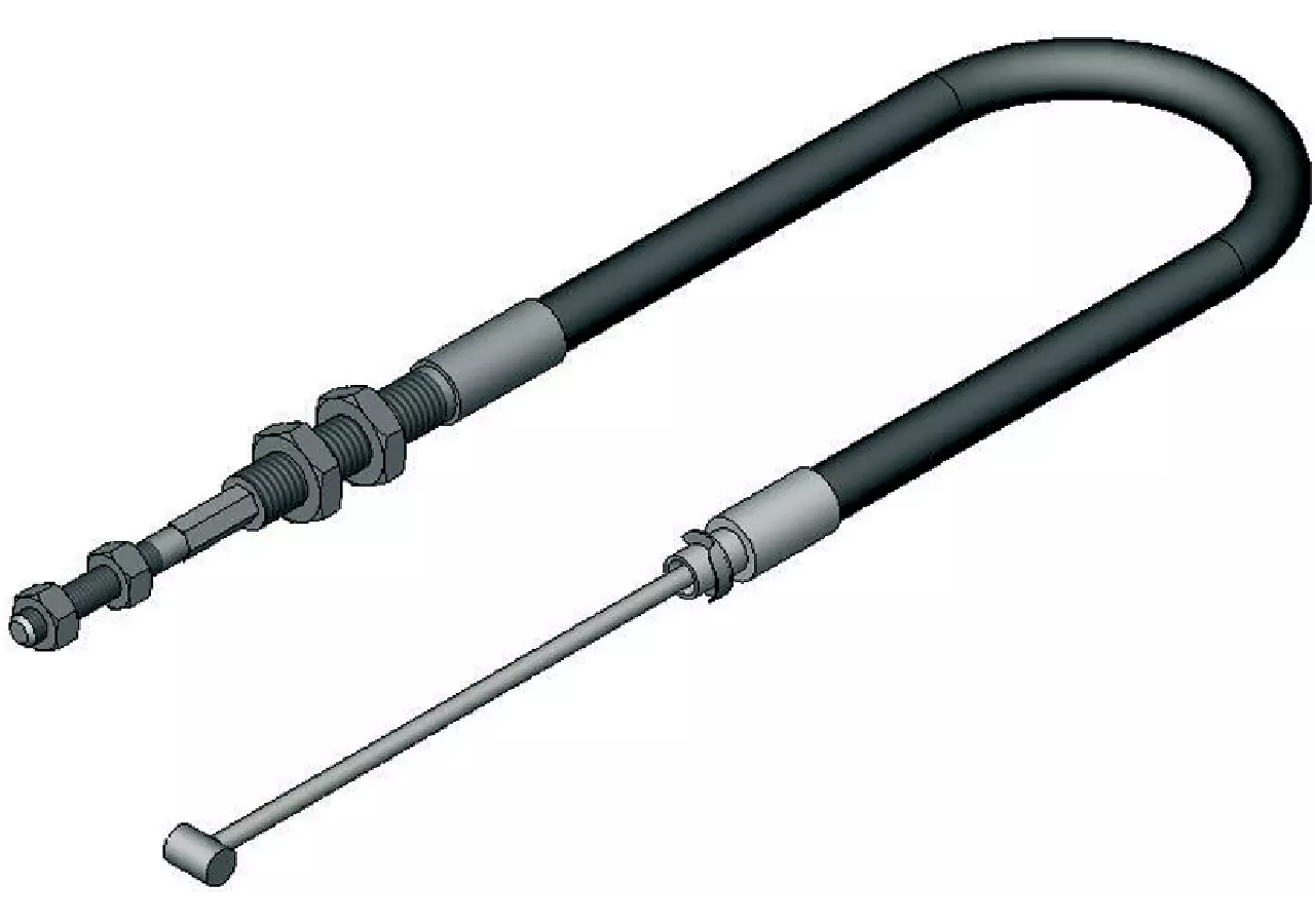 Bowdenzug FB1, Länge 1.800 mm passend zu Steyr 9100 Scharmüller