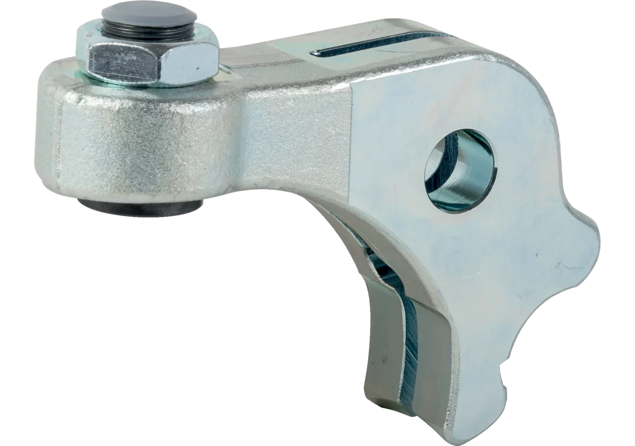 Niederhalter K80, 15 Grad, mit Schraube und Mutter Automatik, für Gusseinsätze Scharmüller