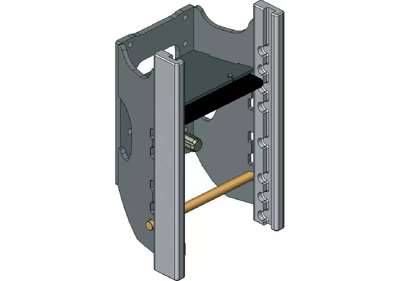 Lagerbock Standard, 325 mm Hersteller-Nr. 00.105.00.1-A02 Scharmüller