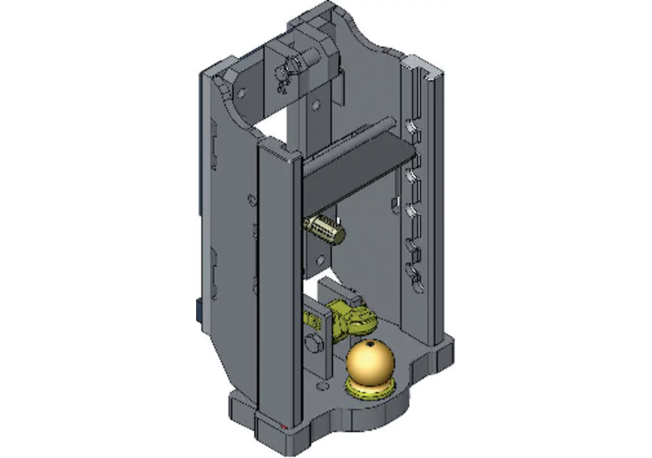 Lagerbock K80, 325 mm D-Wert 65,7 kN Scharmüller