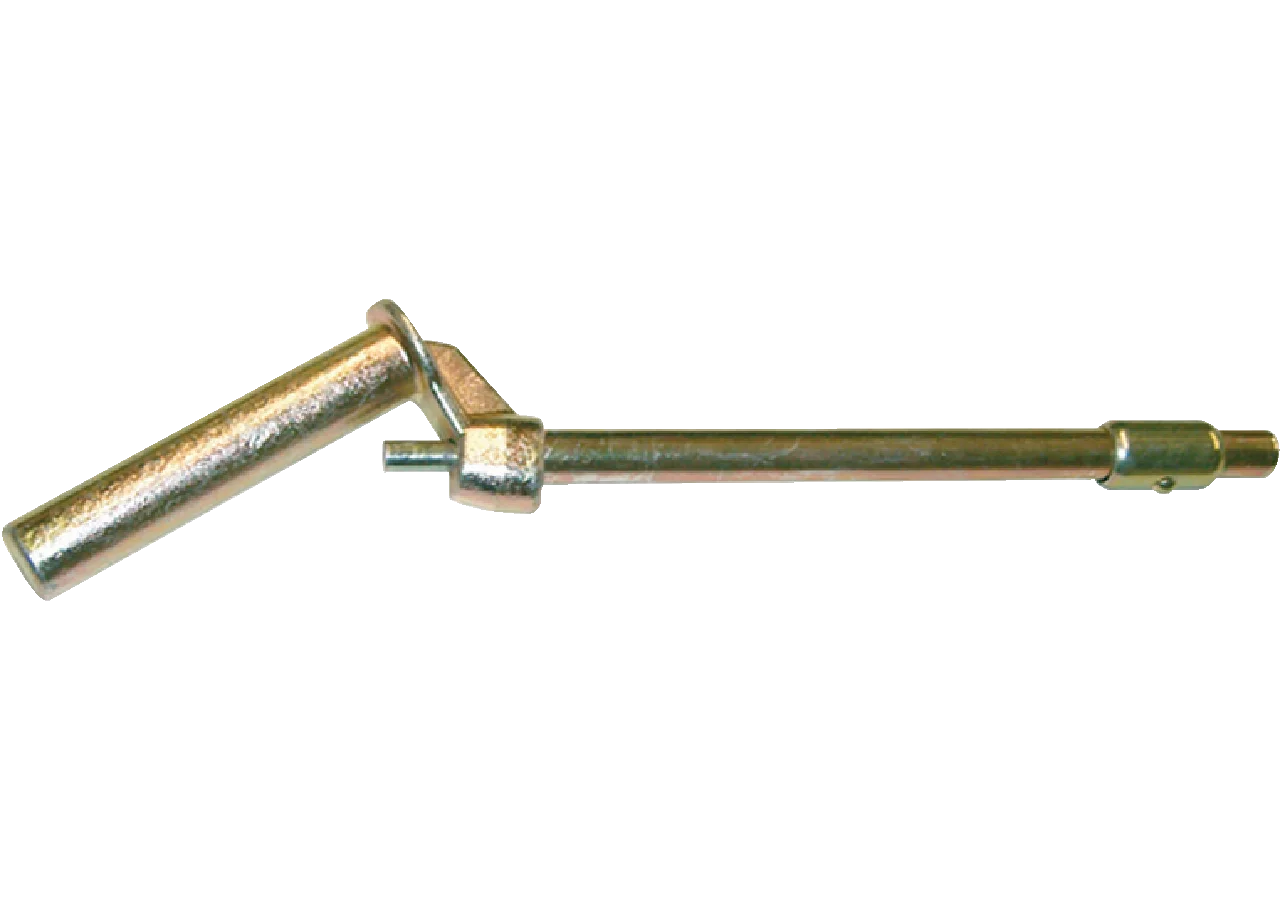 Zugbolzen gerade, 335 mm, Dm 31 mm, 30 Grad Walterscheid