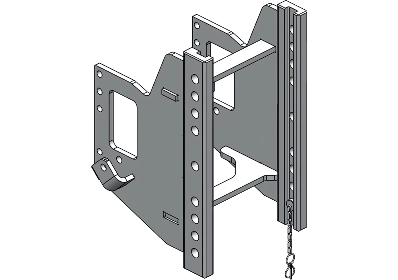Lagerbock Standard, 330 mm passend zu Case B und C Familie Scharmüller