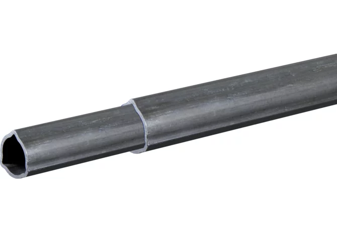 Profilrohr Dreikant, A2, A3 außen, 36 x 3,2 mm, 3 m Bondioli & Pavesi