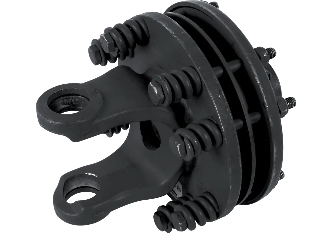 Reibscheibenkupplung AW36, 1 3/4-6, 2.000 Nm Weasler