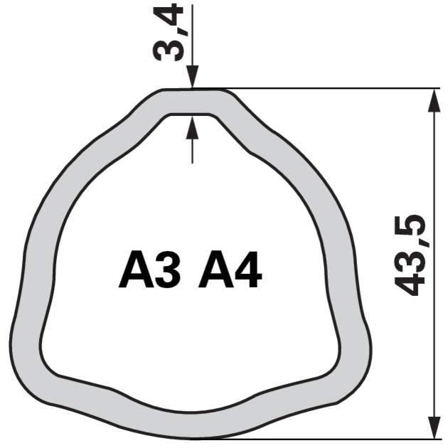 Bondioli & Pavesi Gelenkwelle G4 7G4N121CE007007 Bondioli & Pavesi