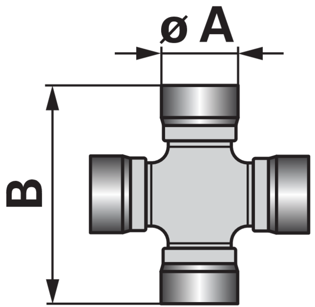 Bondioli & Pavesi Zentralgabel 213060053 Baugröße A6, G7, H7 Bondioli & Pavesi