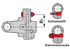 Scherbolzenkupplung S9, LB, 1 3/4-6, 3.500 Nm Bondioli & Pavesi