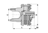 Reibscheibenkupplung A8, FV34, 1 3/4-6, 1.800 Nm Bondioli & Pavesi