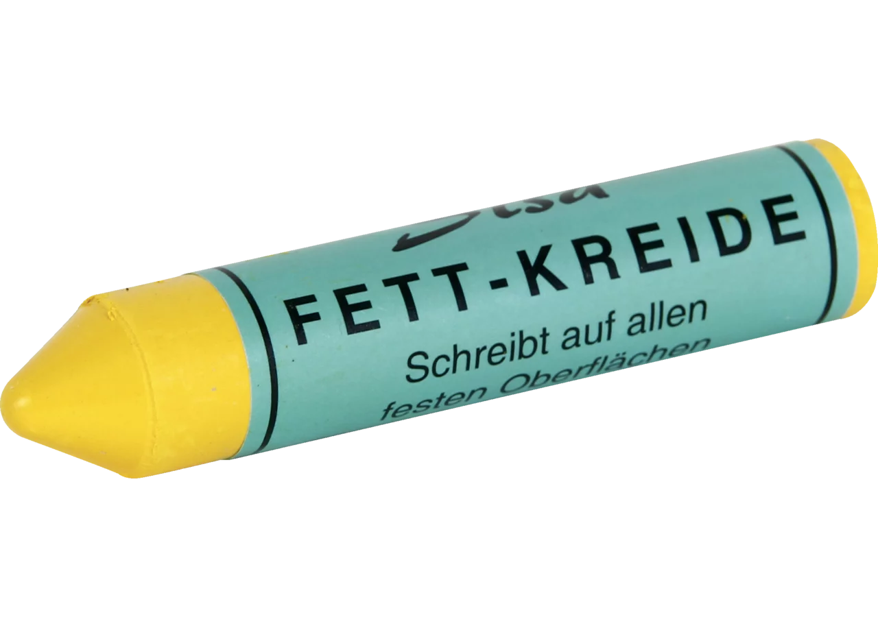 Fettkreide gelb, 12 Stück Tip Top