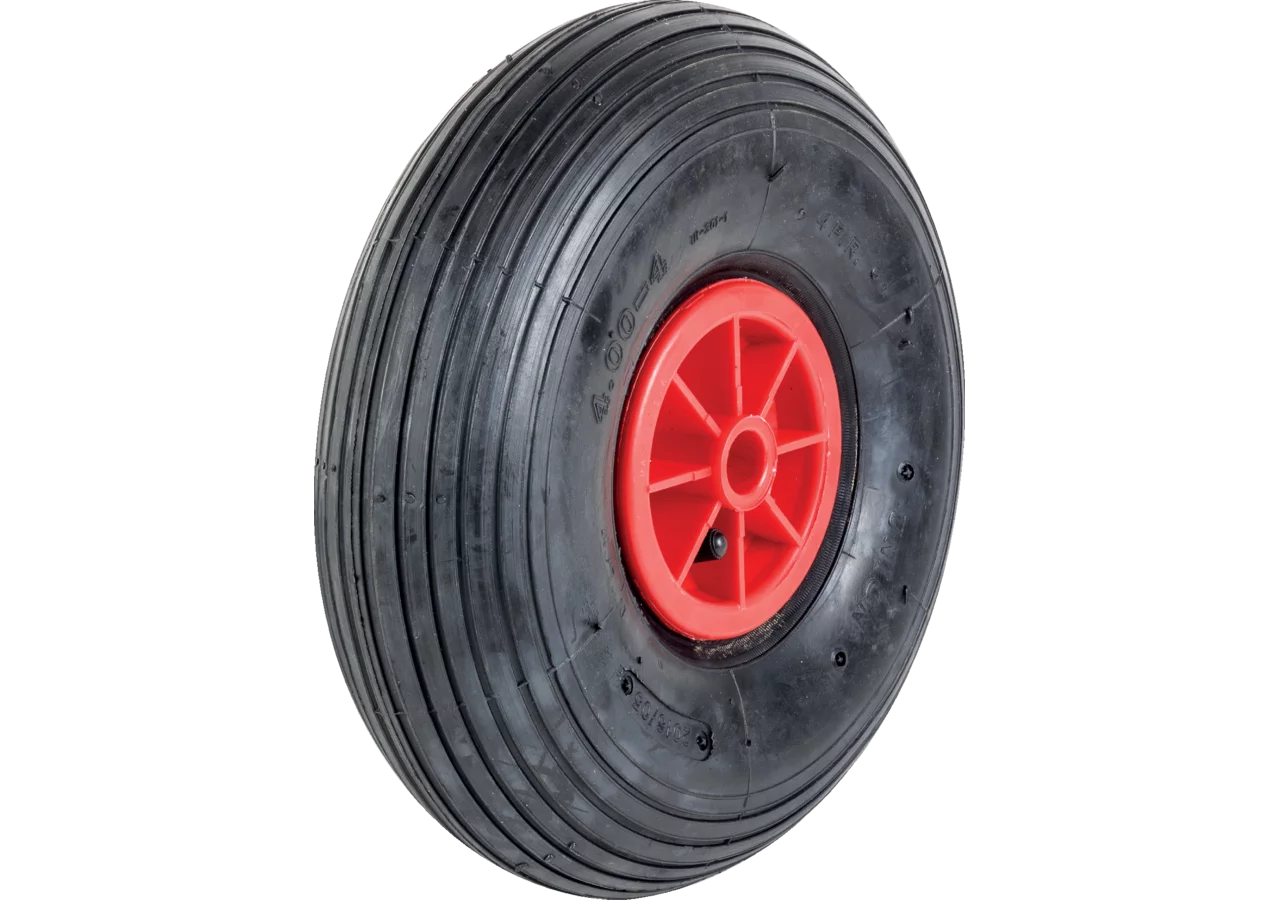 Luftrad mit Nylonfelge, 4.00 x 4, ID 20 mm GartenShop24
