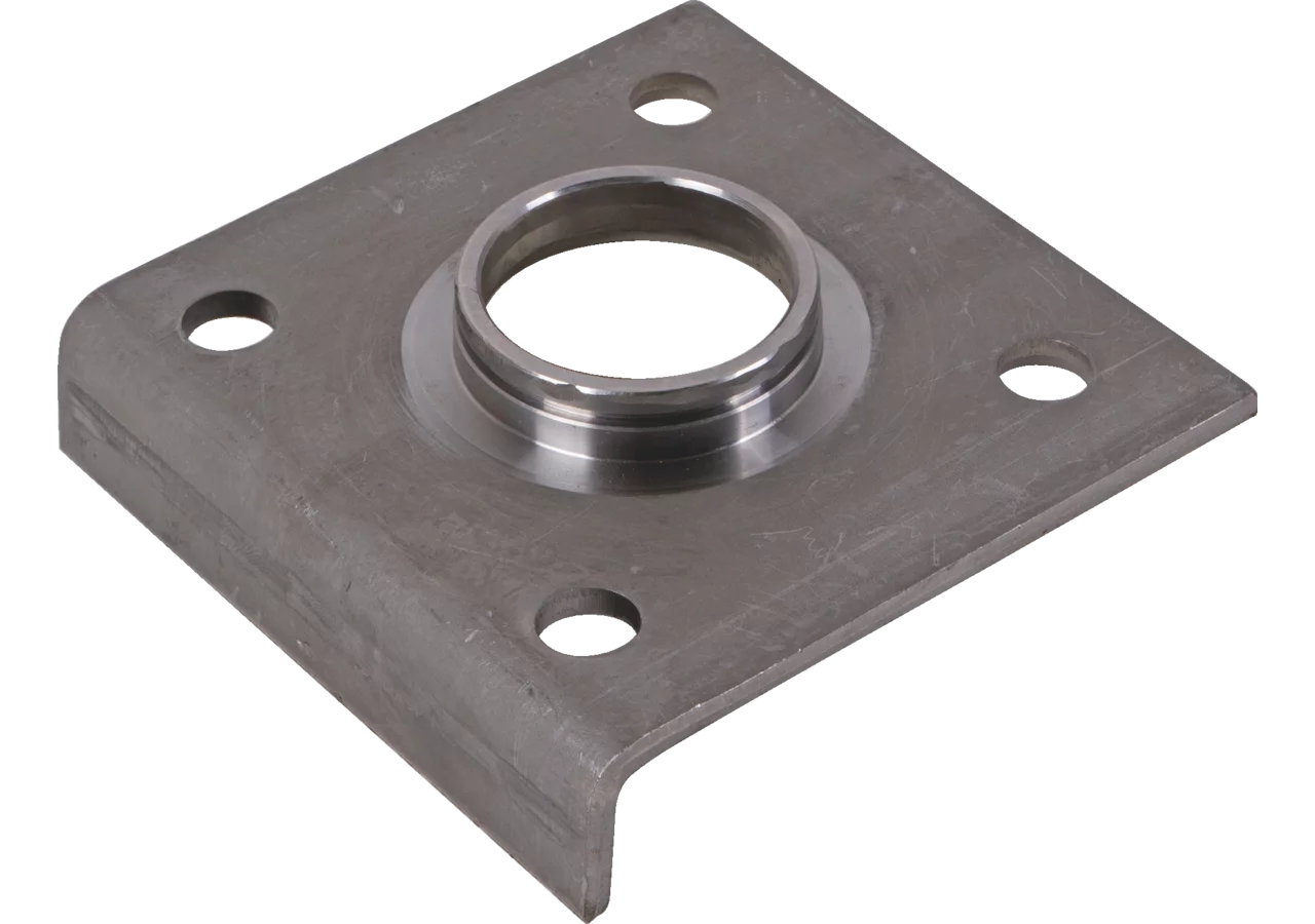 Flanschplatte 120 x 120 mm Simol