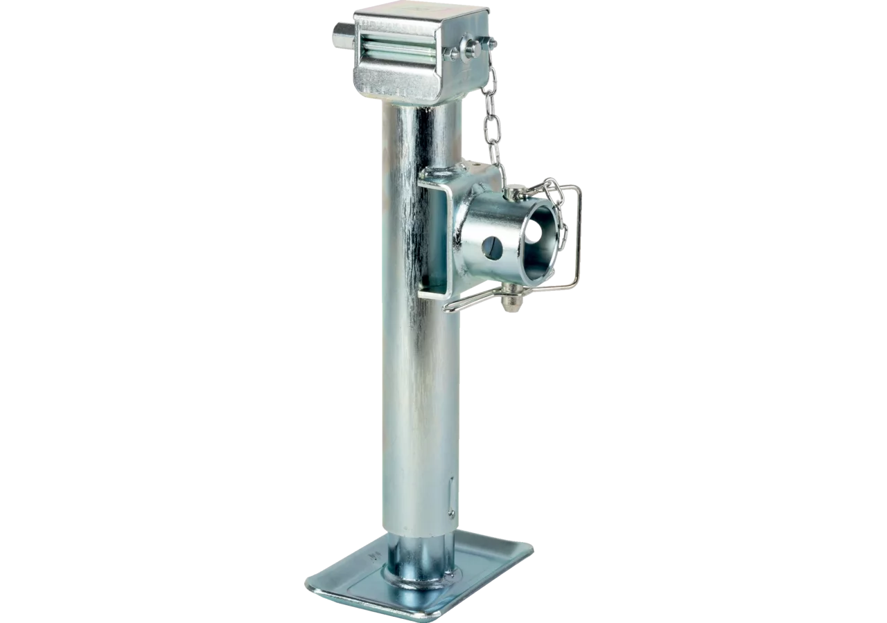 Abstellstütze klappbar, ohne Kurbel, AD 57, mit Buchse Stützlast 1.300 kg Höhe 390 mm Simol