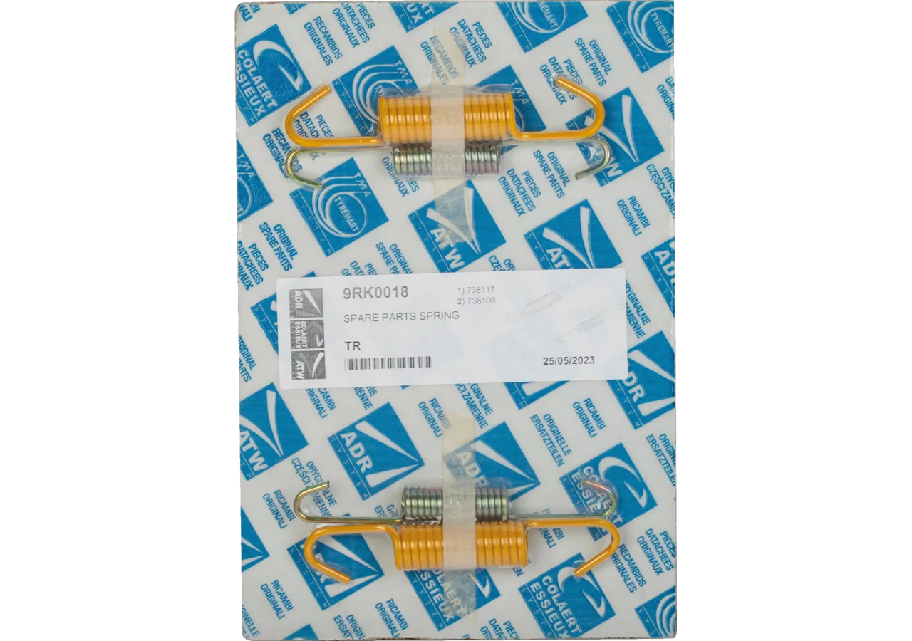 Bremsbackenfedernsatz für Bremse 400 x 80 mm ADR ADR