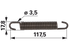 Feder für Bremsbacke 300 x 90 mm, mit Rückfahrautomatik passend zu FAD GartenShop24
