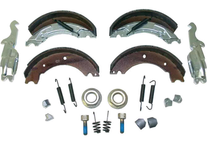 Bremsbackensatz 200 x 50 mm, im Karton verpackt Knott, für Bremse 20-2425/1, 20-2426/1 Knott