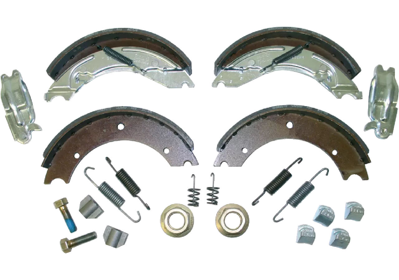 Bremsbackensatz 250 x 40 mm, im Karton verpackt Knott, für Bremse 25-2025 Knott