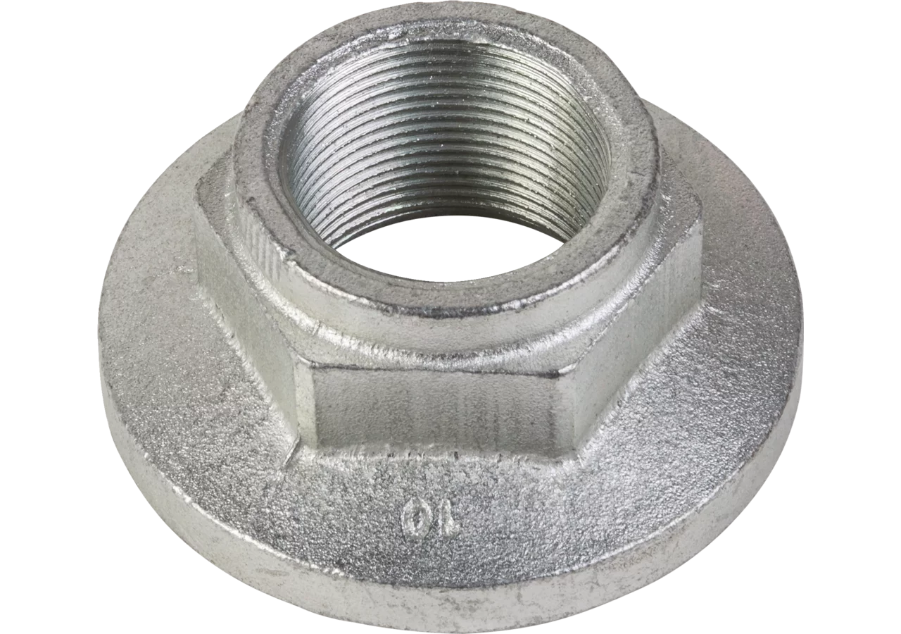 Flanschmutter M30 x 1,5 selbstsichernd zu Radlager Knott