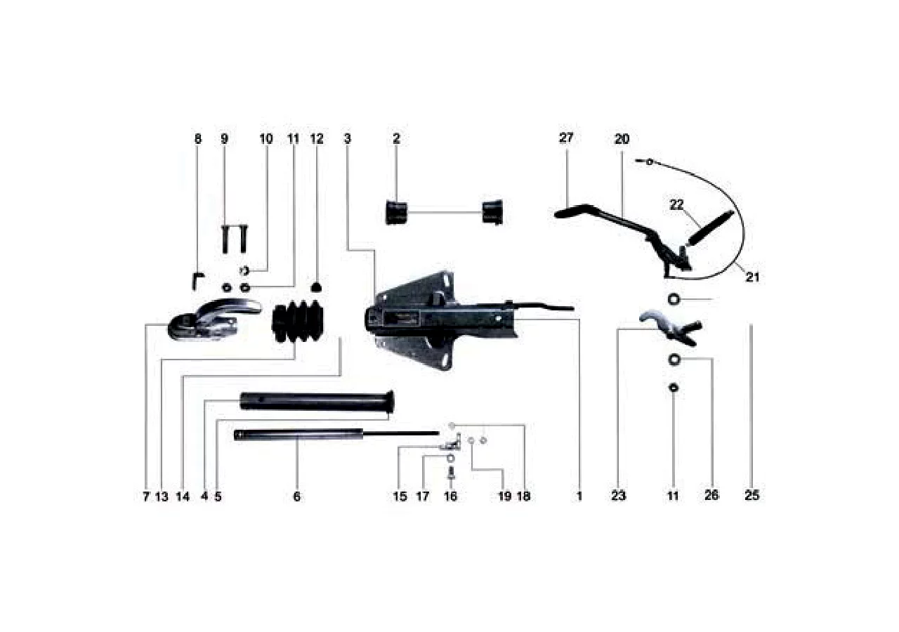 Stoßdämpfer passend zu Knott KF27-30 Stabilus