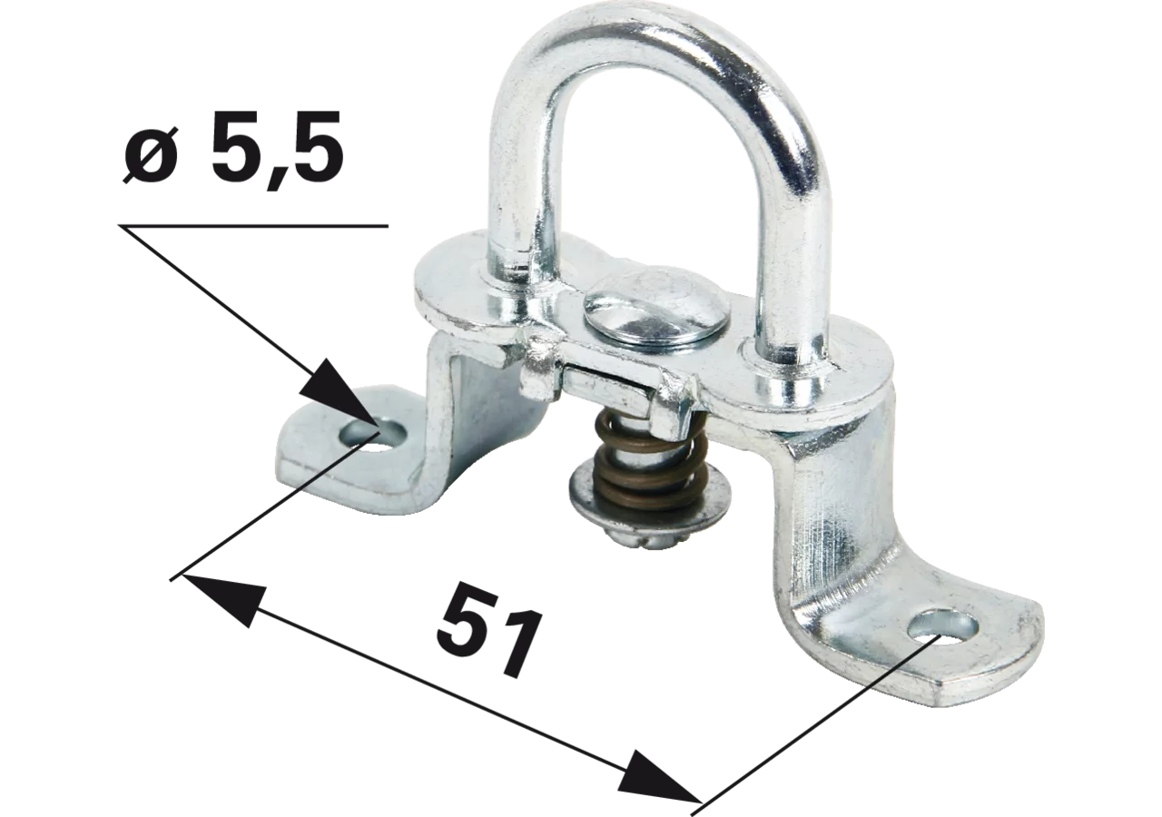 Drehverschluss 66 x 15 mm GartenShop24
