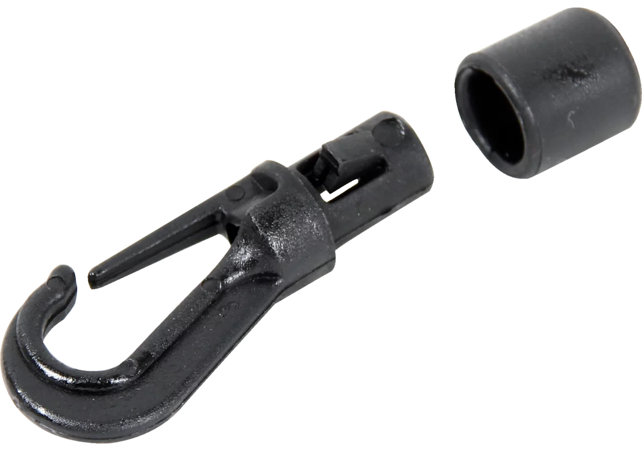 Karabinerhaken aus Kunststoff, für 6 mm Expanderseil GartenShop24