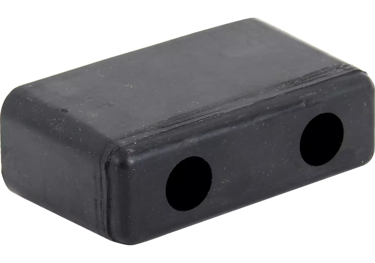 Rammpuffer 2 Loch, 125 x 43 x 50 mm GartenShop24