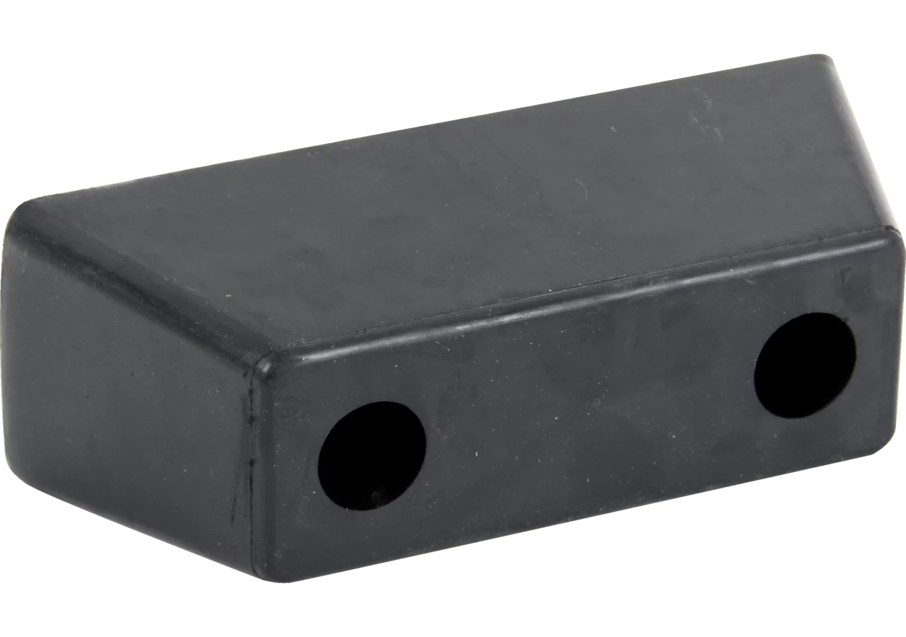 Rammpuffer abgeschrägt, 2 Loch, 243 x 82 x 93 mm GartenShop24
