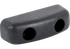 Anschlagpuffer länglich elastisch, 125 x 40 x 45 mm, 2 Loch GartenShop24
