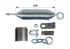Bordwandfeder verzinkt, mit Schraube und Anbauteile, 270 x 80 x 10 mm GartenShop24