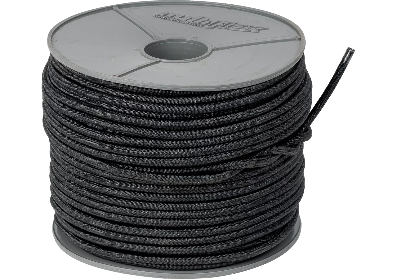 Expanderseil 6 mm, Schwarz, Meterware GartenShop24