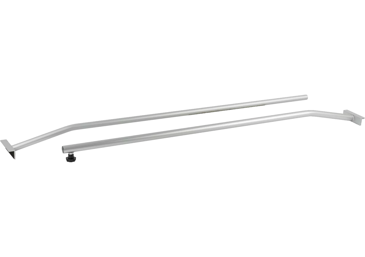 Teleskop - Planenbügel Aluminium 140 - 210 cm für PKW Anhänger GartenShop24