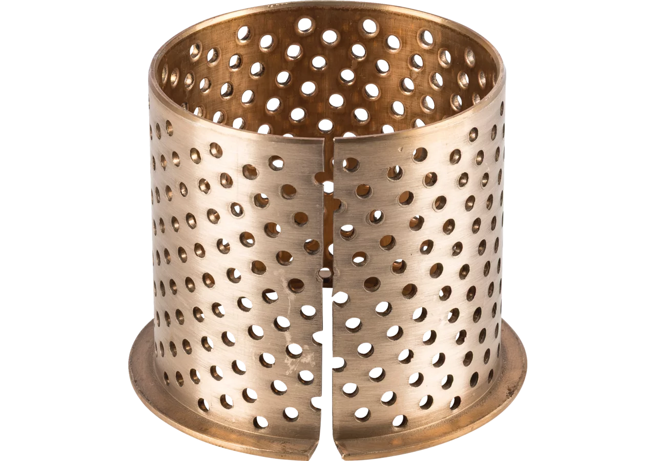 Bundbuchse BMB/L wartungspflichtig aus BRO-MET/L 80 x 85 x 80 GLT