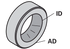 Vorschweißring konisch, 32-34 mm GartenShop24