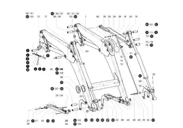Rohrhalter 50-80.1 3457010 Stoll