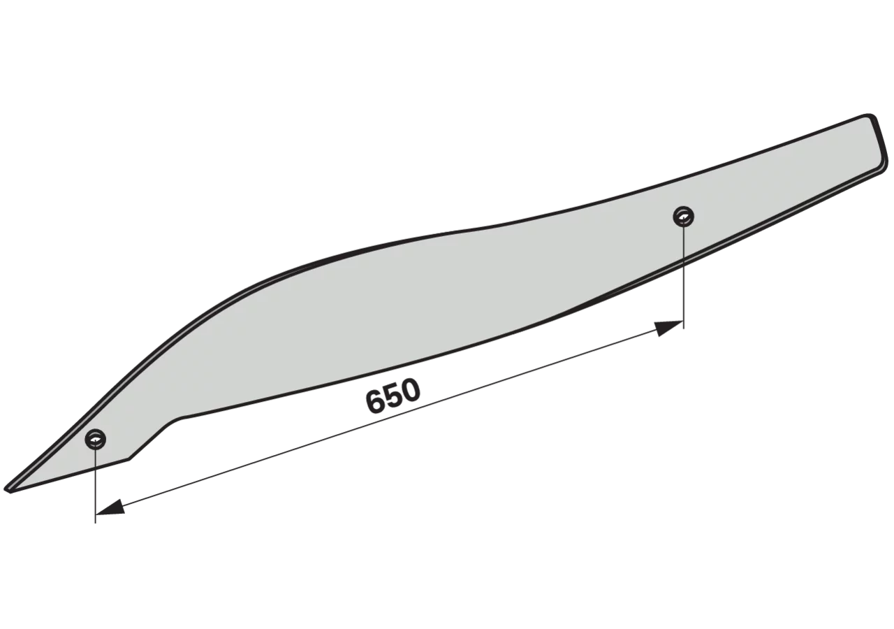 Streifen I links – passend für Kuhn H0403250 iQparts
