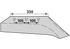 Schnabelschare rechts – passend für Vogel & Noot PK300101 iQparts