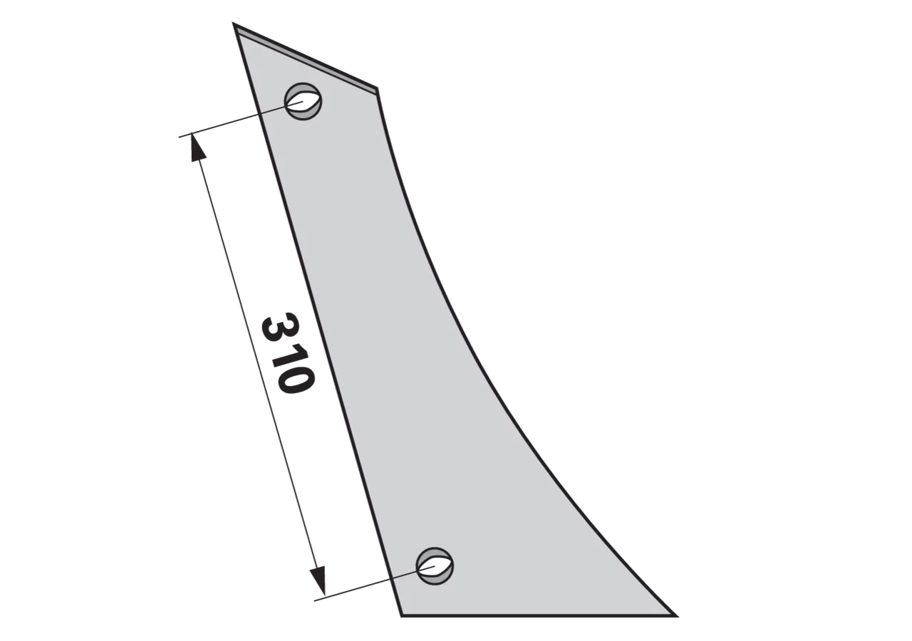Mollblechkante rechts – passend für Vogel & Noot PK0.001.02 iQparts