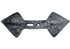 Doppelherzbreitschare 180 mm, Lochabstand 45-75 mm bpt