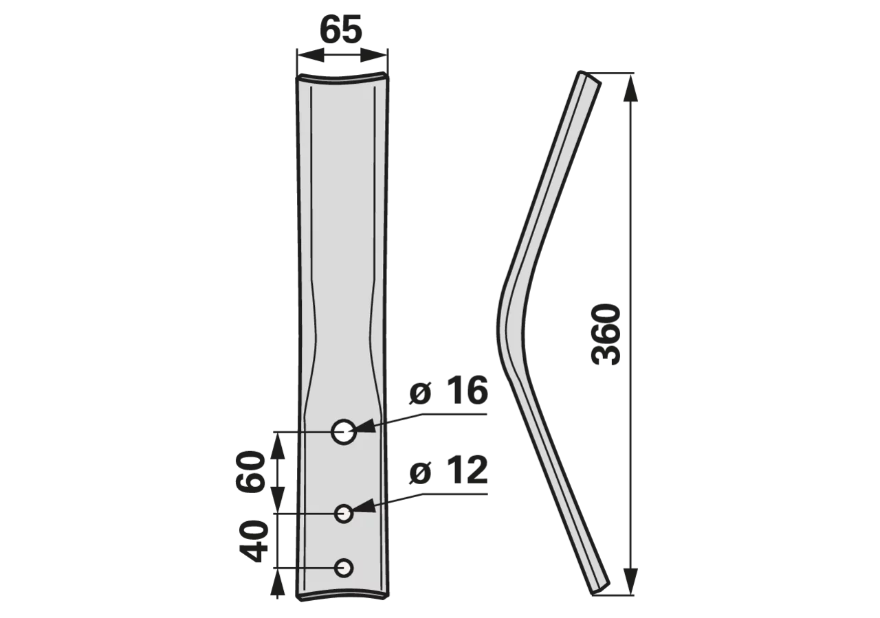 Leitblech – passend für Kverneland KK301011 GartenShop24