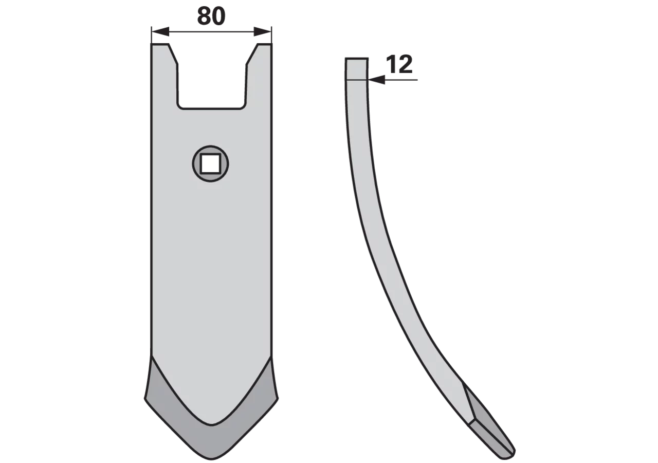 Spitze – passend für Bednar KM060227 iQparts
