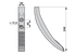 Scharspitze Hartmetall – passend für Horsch 00311177 AgriCarb