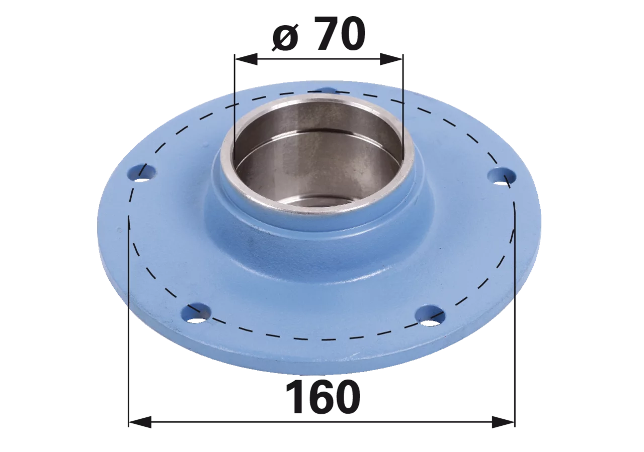 Lagergehäuse – passend für Lemken 455 5140 GartenShop24