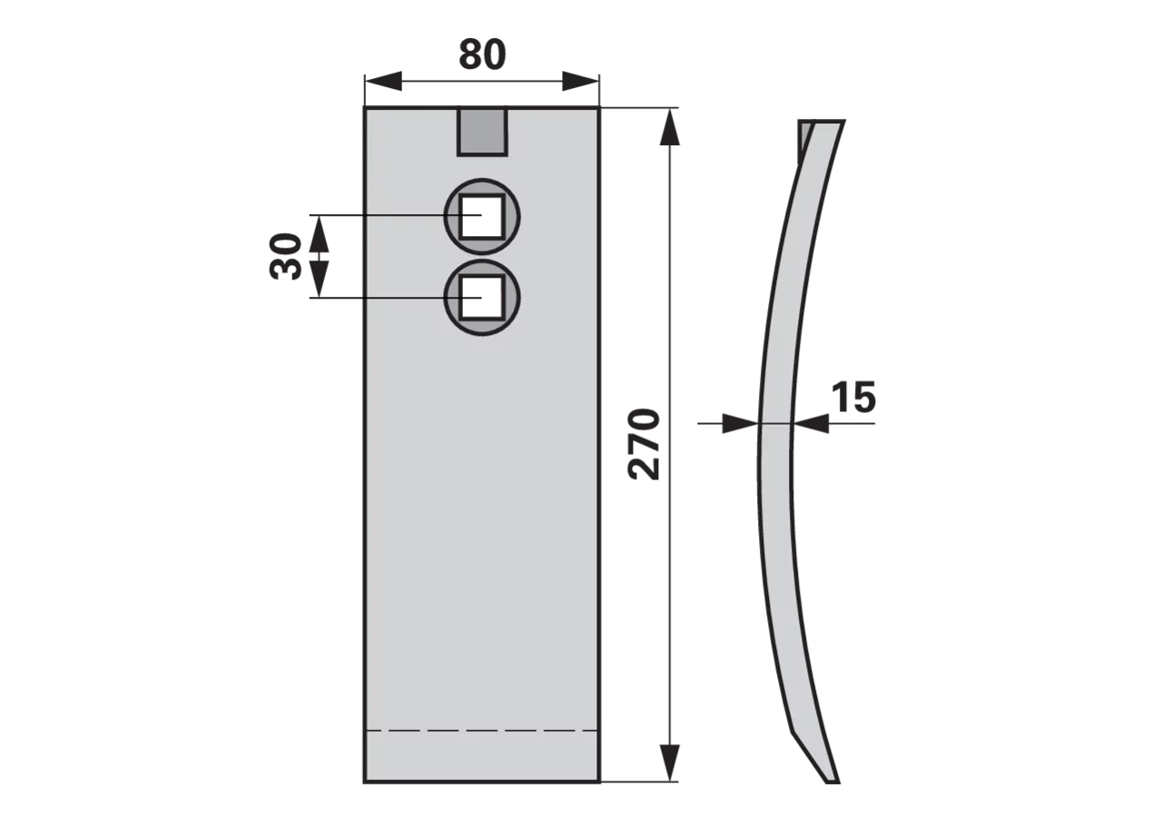 Scharspitze – passend für Väderstad 489233-1 GartenShop24