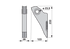 Spitze Hartmetall – passend für Simba P09148 AgriCarb