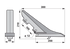 Scharspitze Hartmetall – passend für Gregoire Besson 850108392 AgriCarb
